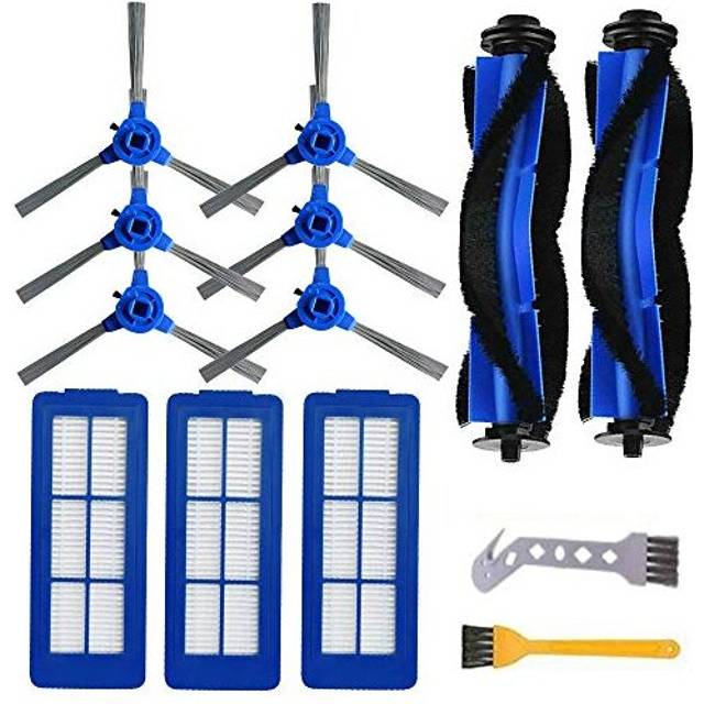 Accessories Kit Replacement Part For Eufy RoboVac 11s Max, 15C Max, 30C Max, G10, G30 For Hiraliy Vacuum Cleaner, 2 Main