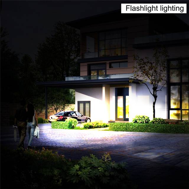 Multifunctional Solar Power Light 650Lm Portable Solar Flashlights Phone Charger Outdoor Waterproof Lamp for Camping