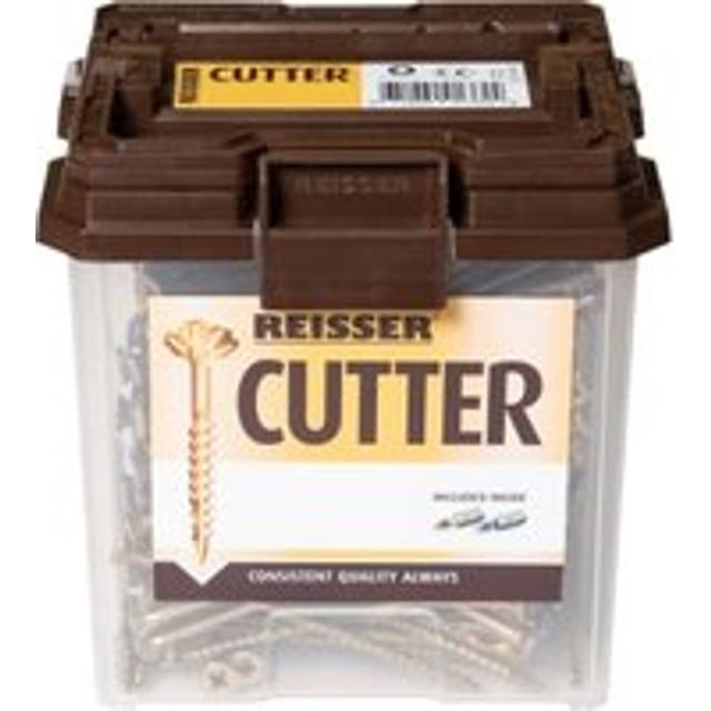 Reisser cutter pozi countersunk yellow woodscrews 5.0 x 40 (tub of 725)