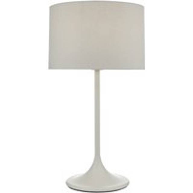 Dar Lighting Group Dar FUN4239 Funchal Table Lamp Grey With Shade