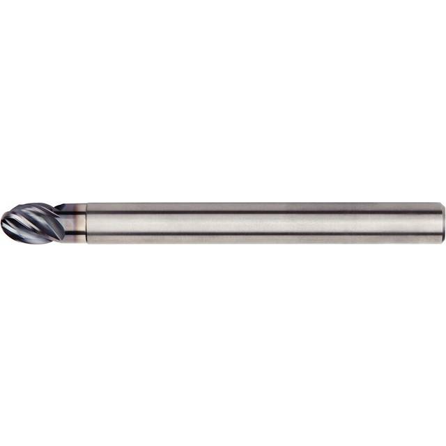 Kennametal F4AW0600AWL38E120 Harvi End Mill A D=6 Z=4 38DEG