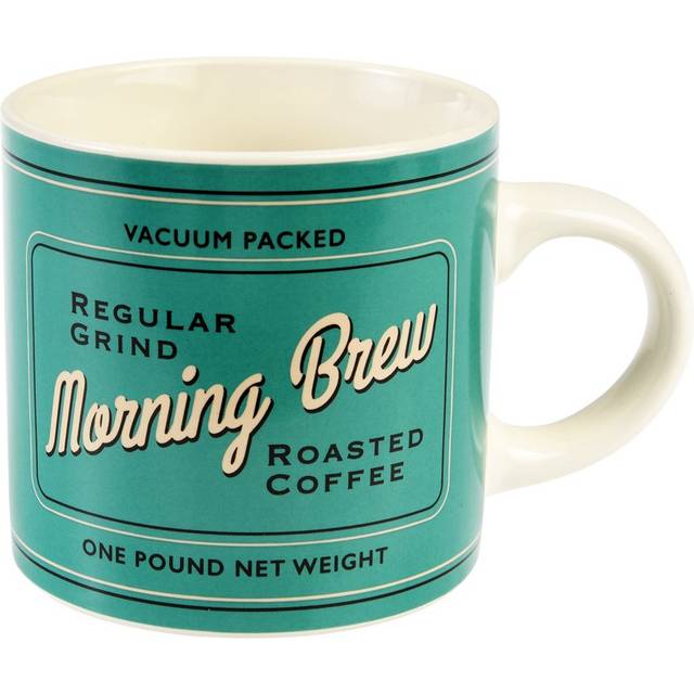 Mug Rex London Vintage Morning Brew - Bleu - 8,9x13x8,5 cm