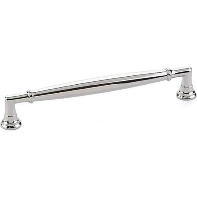 Emtek 86477US14 6 in. Center Westwood Cabinet Pull, Bright Nickel
