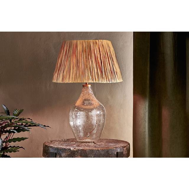 nkuku Damini Recycled Glass Table Lamp | Lamps | Clear