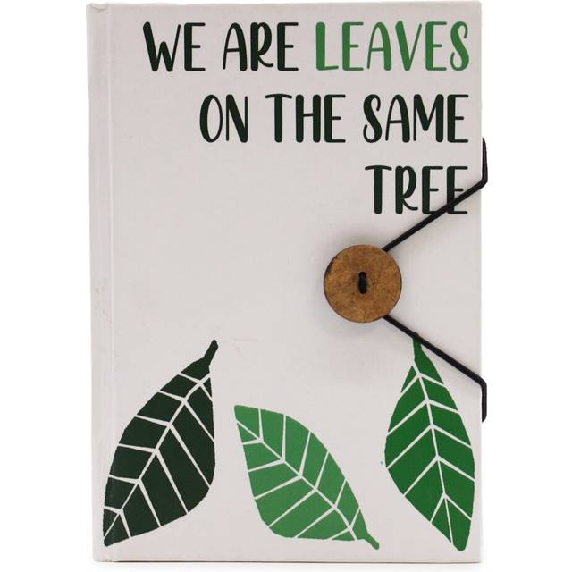 Notebook with strap - Leaves on the same tree