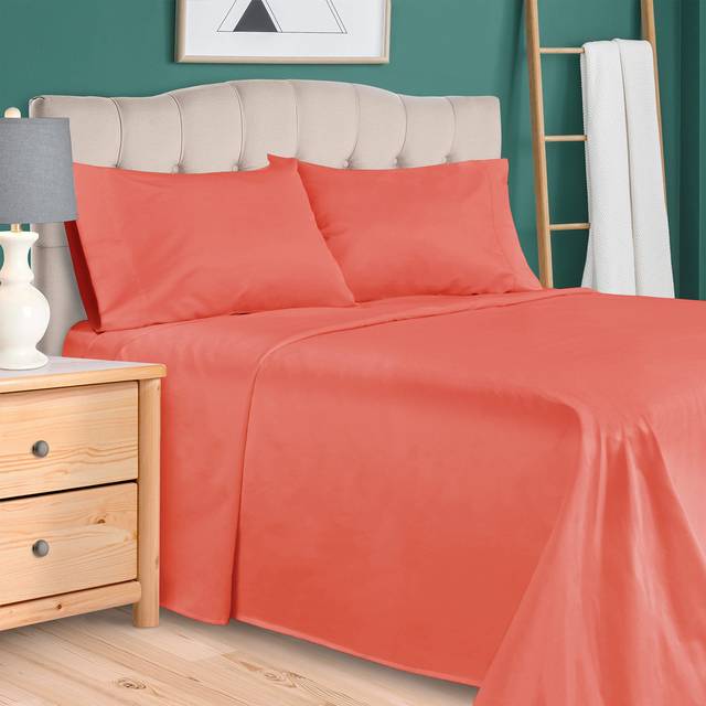 Superior 300 Thread Count Egyptian Cotton Solid Deep Pocket Sheet Set