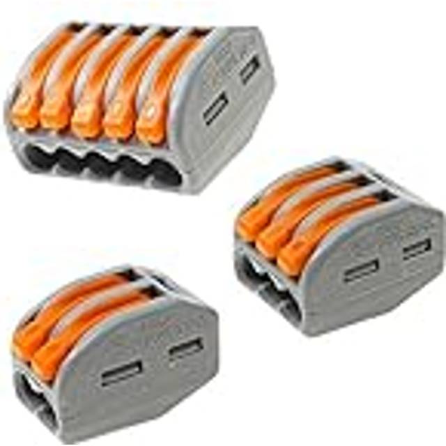 WagoÂâÂSet of 50 Soft and Hard Wire Clamps