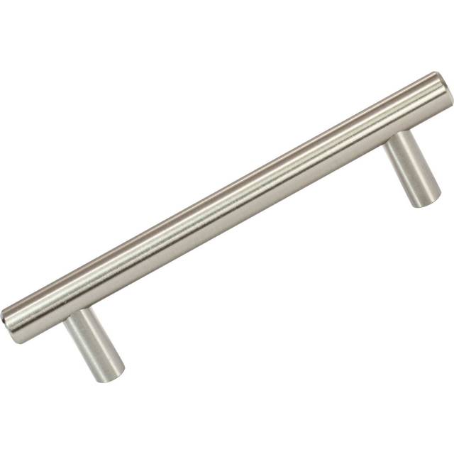 10 Pack Rok Hardware Contemporary 414 108mm Hole Centers Euro Stye Brushed Nickel Pull Handle 51316 148mm Overall Le