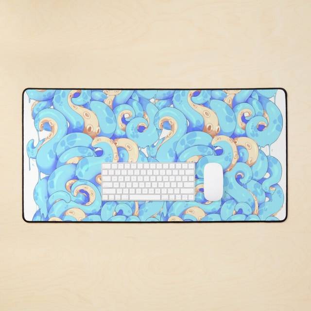 Desk Mat Tentacle pit  Large Gaming Mouse Pad 35x16 inch