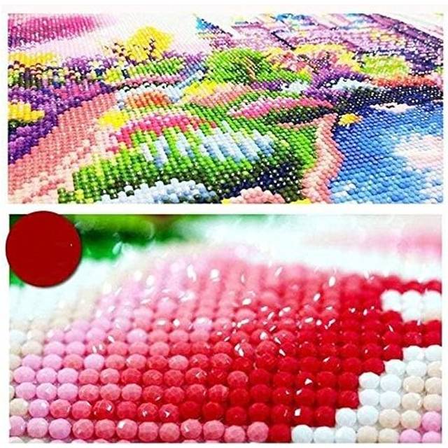 DIY 5D Diamond Painting kit for Adults and Children, Full Drill Diamond Home Wall Decoration Birthday Gift Shiba Inu Dog 45*45cm