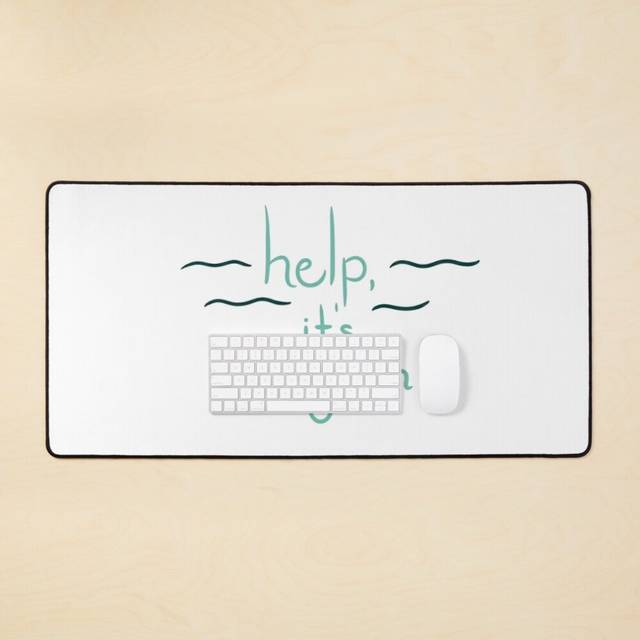 Desk Mat A Mighty Mood Large Gaming Mouse Pad 35x16 inch