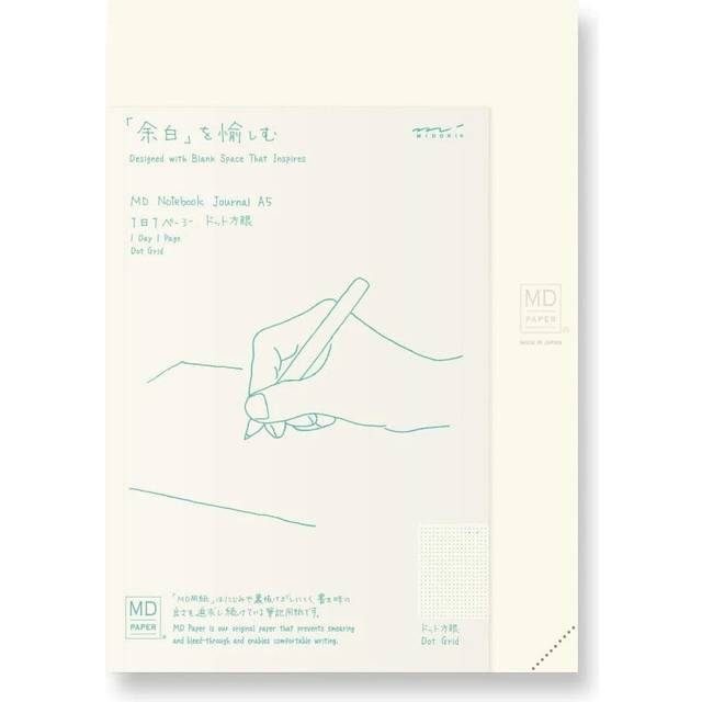 MD Paper Notebook Journal A5 Codex 1 Day 1 Page Dot Grid