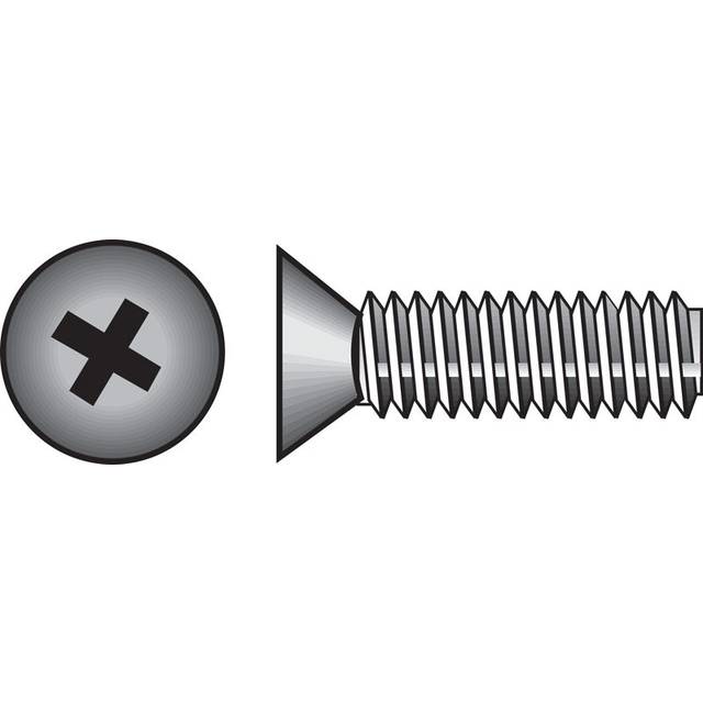 Hillman 101081 10-24X1-1/2 P MACH Screw   zinc