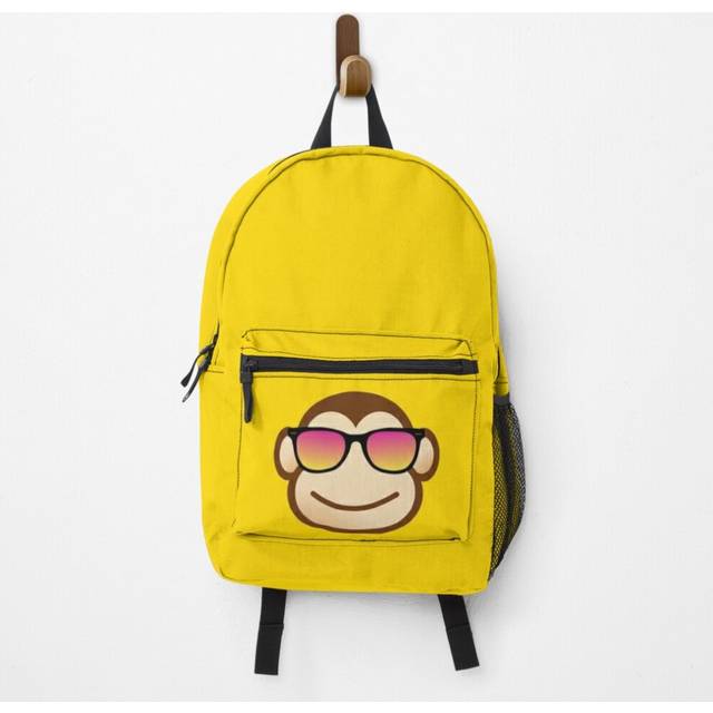 "Backpack Smart Monkey School Bag Travel 15"""
