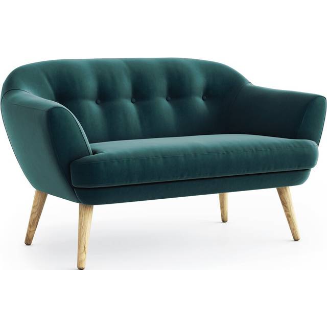 Keaton 2 Seater Loveseat - Riviera Jade (77cm H X 135cm W X 86cm D)