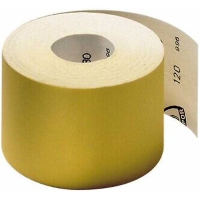 115mm x 4.5m sandpaper roll / hand and power - 40 60 80 100 120 150 180 grit