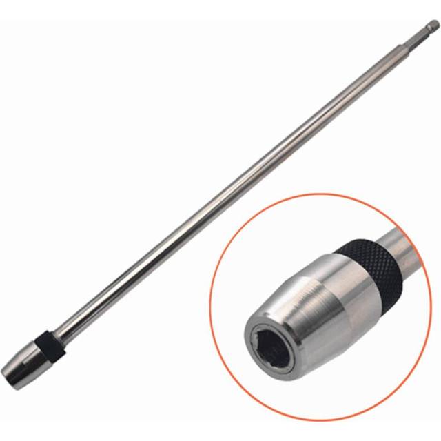 Extension rod 12&quot; 300mm Long Quick Release Drill Bit Adapter Screwdriver #30