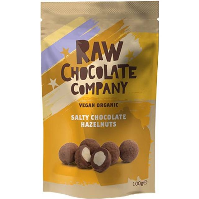 The Raw Chocolate Company Rå choklad Hasselnötter Ø - 100 g