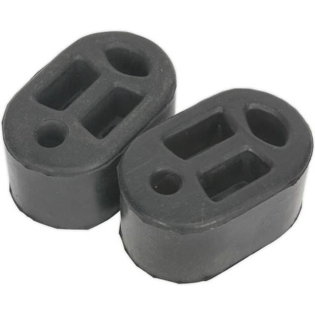 2 PACK Rubber Exhaust Mount - 70mm x 45mm x 37mm - Anti Vibration Exhaust Hanger