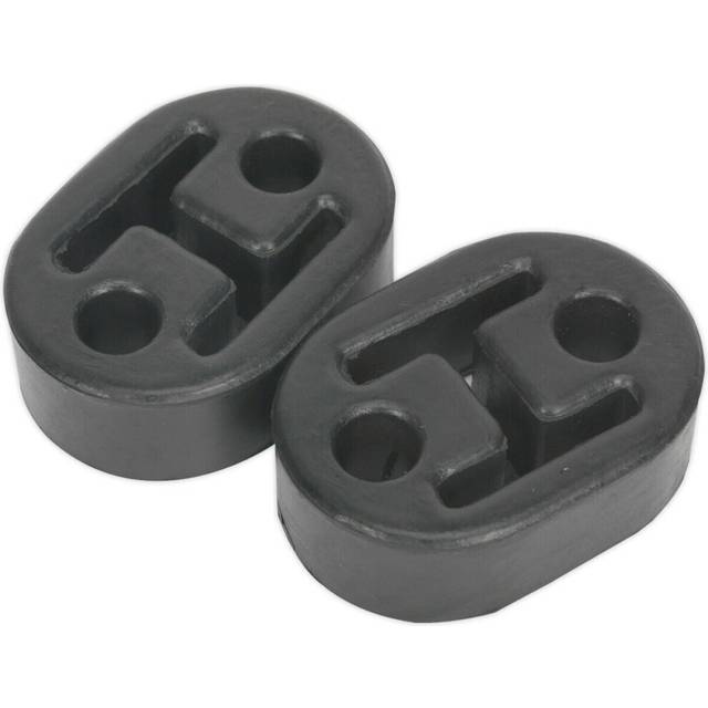 2 PACK Rubber Exhaust Mount - 60mm x 41mm x 20mm - Anti Vibration Exhaust Hanger