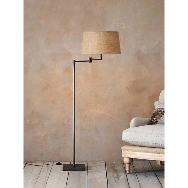 nkuku Kara Floor Lamp, Aged Bronze