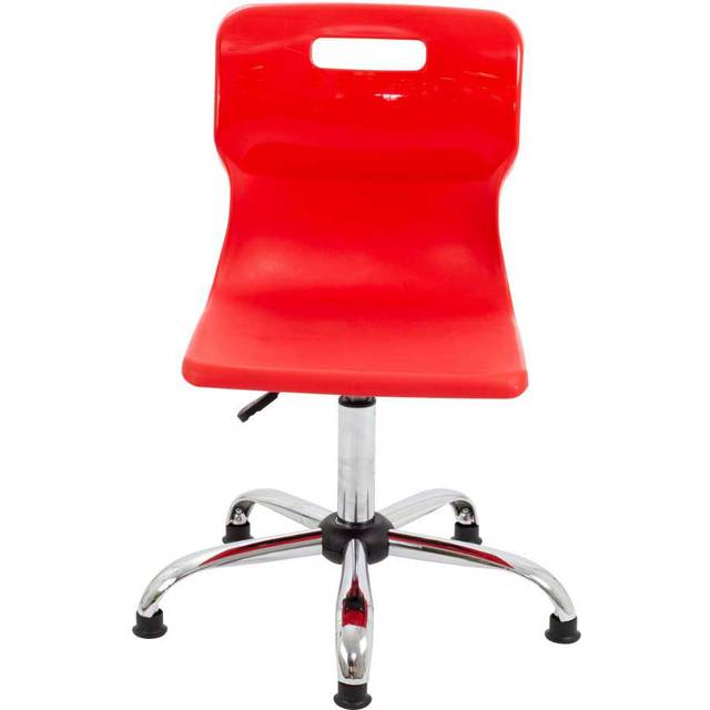 Titan Swivel Senior Chair - 435-525mm Seat Height - Red - T35-RG