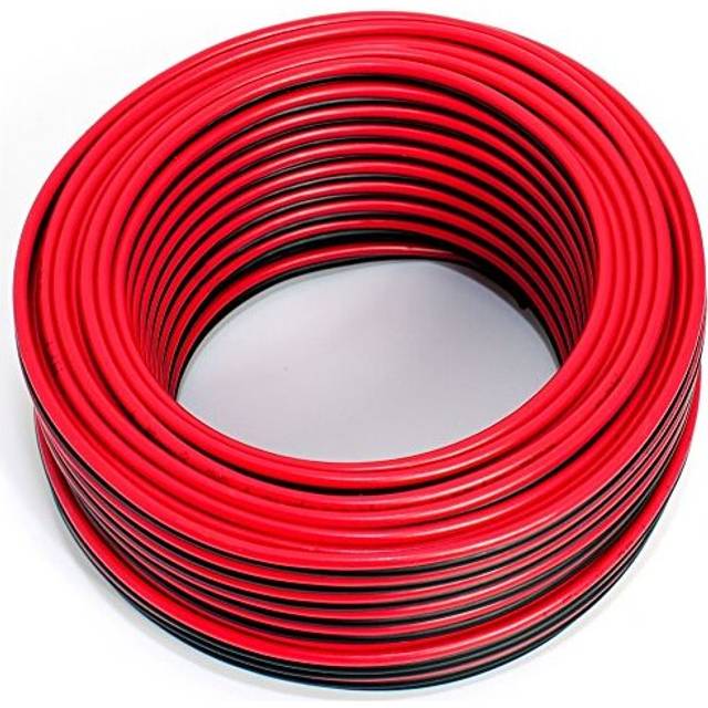 Loudspeaker Cable 2 x 150 mm 25 m RedBlack CCA Audio Cable Box Cable