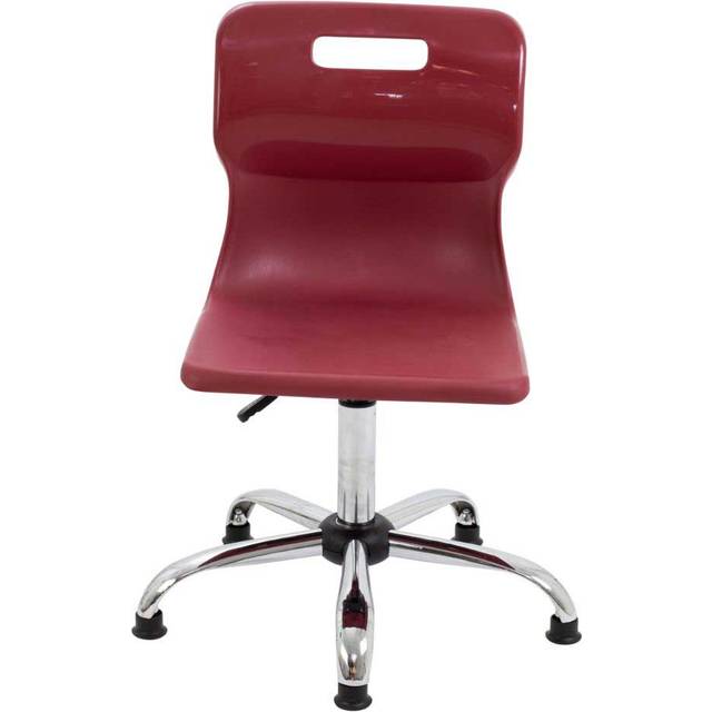 Titan Swivel Senior Chair - 435-525mm Seat Height - Burgundy - T35-BUG
