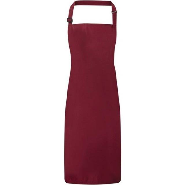 (One Size, Burgundy) Premier Waterproof Bib Apron