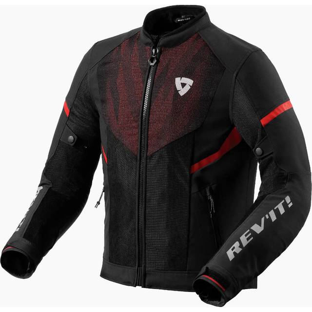 Revit Hyperspeed 2 GT Air Motorcycle Textile Jacket, black-red, Size S for Men