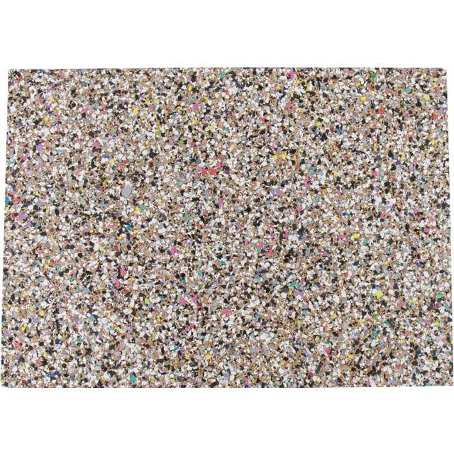 LIGA Beach Clean Cork Rectangular Placemats, Set of 4, Multi