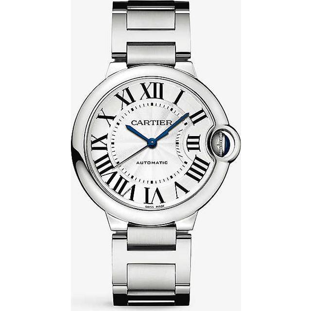 Stainless Steel Ballon Bleu de Cartier Watch - 36.6mm