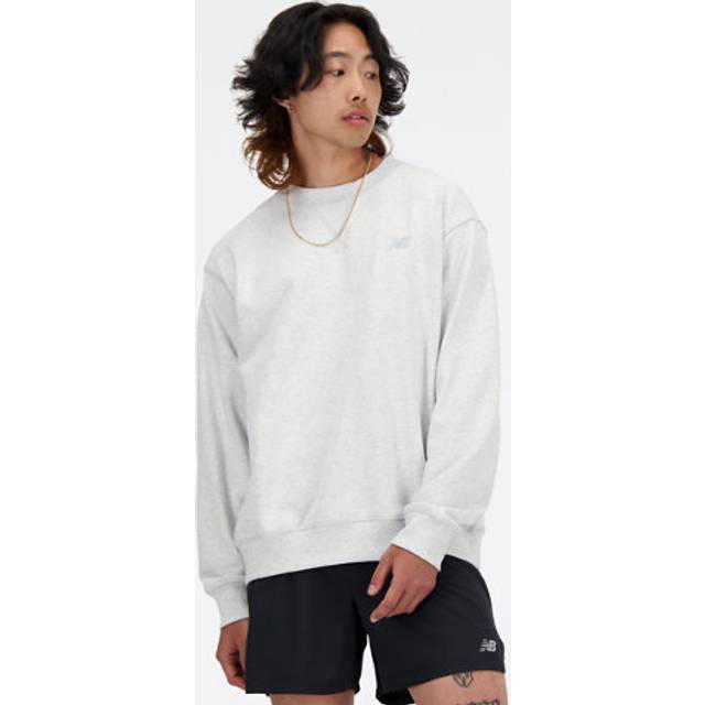 Sweatshirt New Balance Athletics French Terry Crew Ash Heather XXL (XXL)