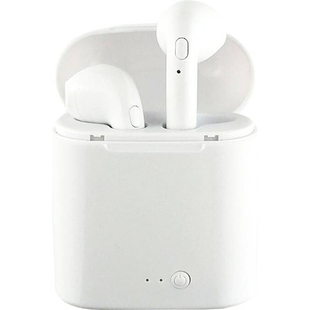 (a-White) I7s TWS Bluetooth Earphone For All Smart Phone Sport headphones Stereo Earbud Wireless Bluetooth Earphones In-ear