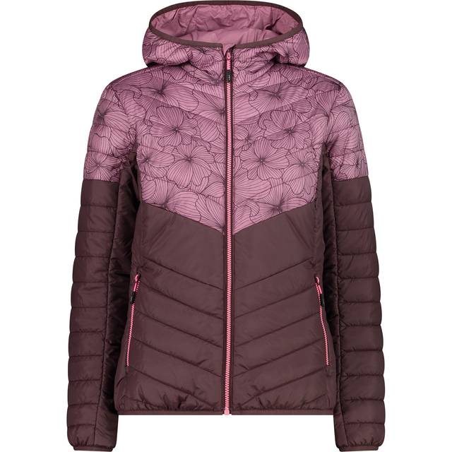 Hooded Puffer Jacket CMP - Violet