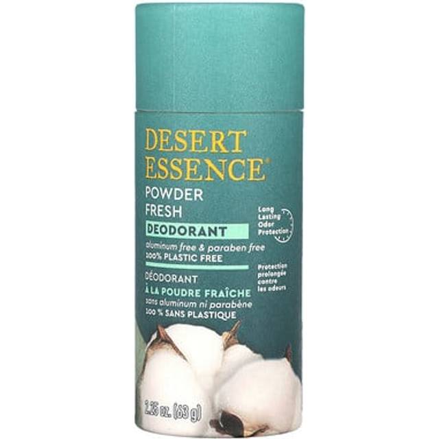 Desert Essence, deodorant, powder fresh, 63 g (2.25 oz)