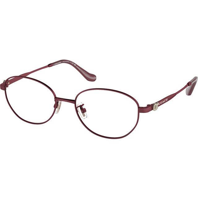 Coach HC5153TD Asian Fit Women's Glasses, Burgundy, Size 53 (53)