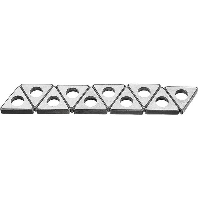(MT1603) 10pcs Carbide Shim Accessories Cutter Pad MT1603/MT1604/MT2204 for CNC Lathe Turning Tool TNMG16 TNMG22 Inserts