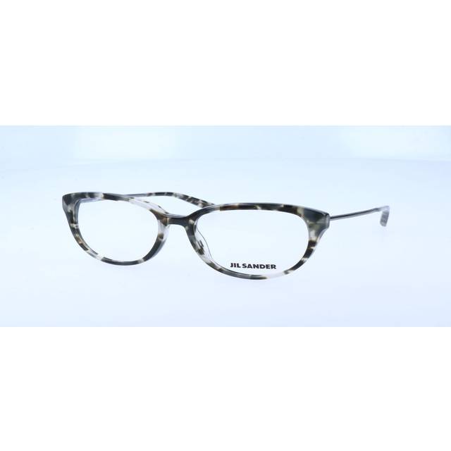 Jil Sander J 4008 C Women&#39;s Eyeglasses Tortoiseshell Size 52 (Frame Only) - Blue Light Block Available - Olive Havana (52)