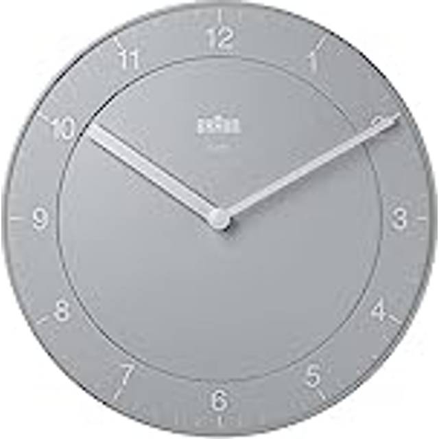 Braun Bc06g Classic Analog Low Noise Public Wall Clock BC06G