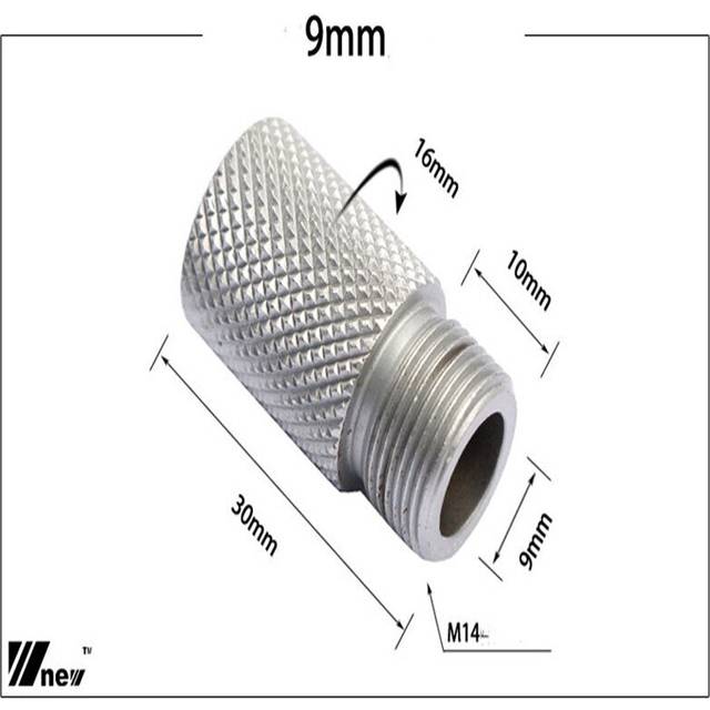 (M14 9mm) 2PCS Drill Bushing Crib Screws Hardware Drill Sleeve Guide Hole Punch Locator Flat Screw Drill Jig