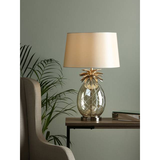 Laura Ashley Pineapple Glass Large Table Lamp