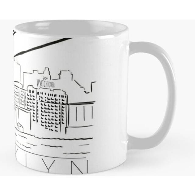Mugs 11oz Brooklyn Bridge Bethel Building  Coffee Ceramic Mug Funny Anniversary Novelty Christmas Gift