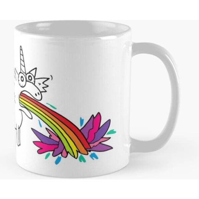 Mugs 11oz Unicorn magnet Coffee Ceramic Mug Funny Anniversary Novelty Christmas Gift