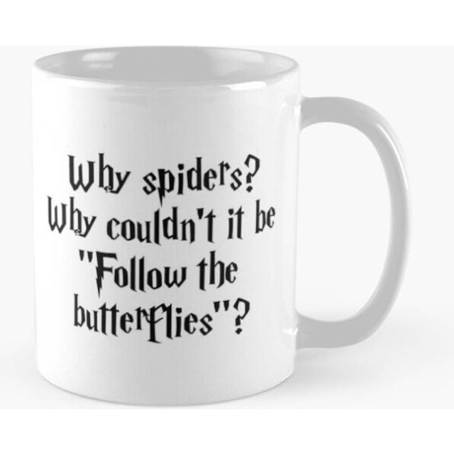 Mugs 11oz Follow the butterflies Coffee Ceramic Mug Funny Anniversary Novelty Christmas Gift