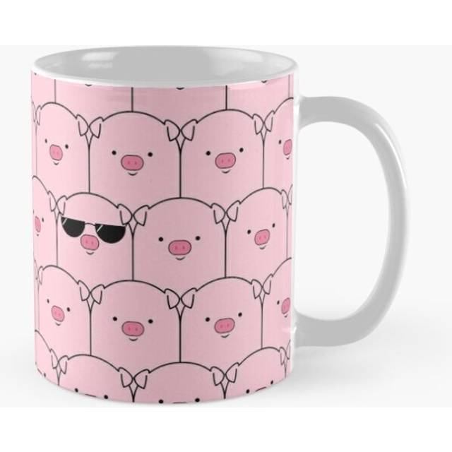 Mugs 11oz That Cool Pig Coffee Ceramic Mug Funny Anniversary Novelty Christmas Gift