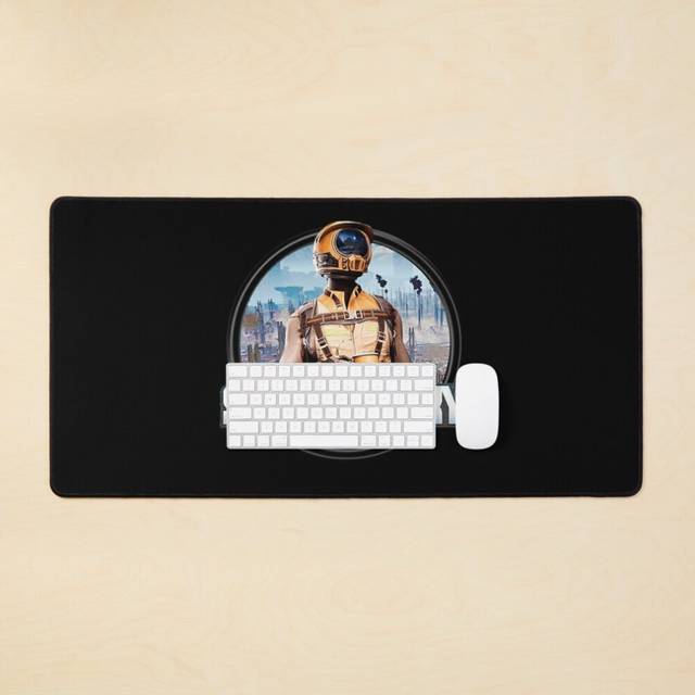 Desk Mat Satisfactory Early Access Large Gaming Mouse Pad 35x16 inch