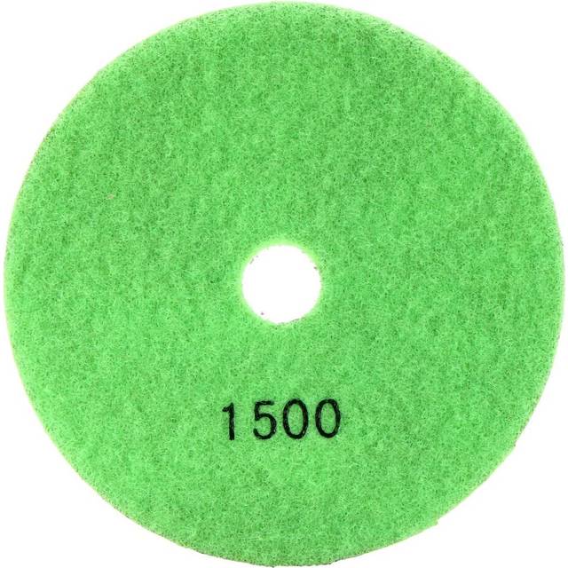 (light green) 5 Inch 50-6000 Grit Diamond Polishing Pad Wet Dry Sanding Disc for Marble Concrete Granite Glass