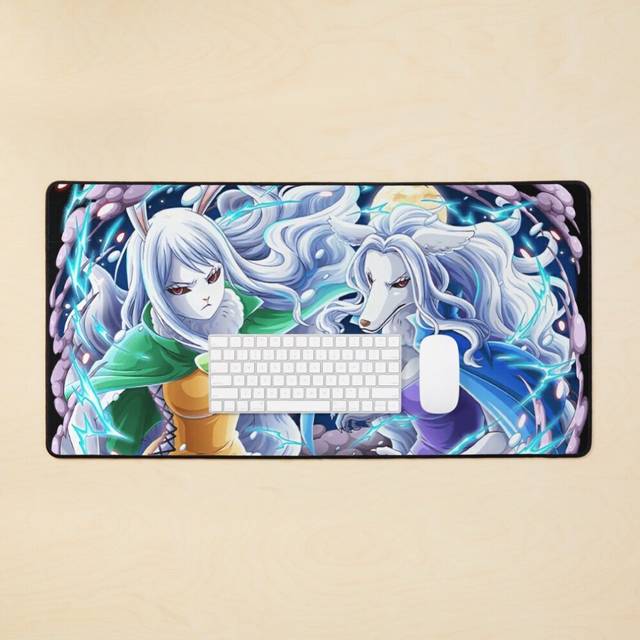 Desk Mat CARROT AND WANDA Large Gaming Mouse Pad 35x16 inch
