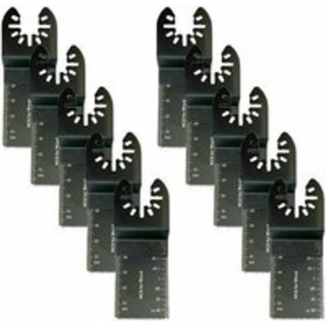 Lune - 10 Multi-Function Saw Blade Accessories, 34mm Multi-Tool Blades, Universal Multi-Function Oscillating Tools, Universal Saw for Fein